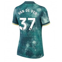 Camisa de Futebol Tottenham Hotspur Micky van de Ven #37 Equipamento Alternativo Mulheres 2024-25 Manga Curta